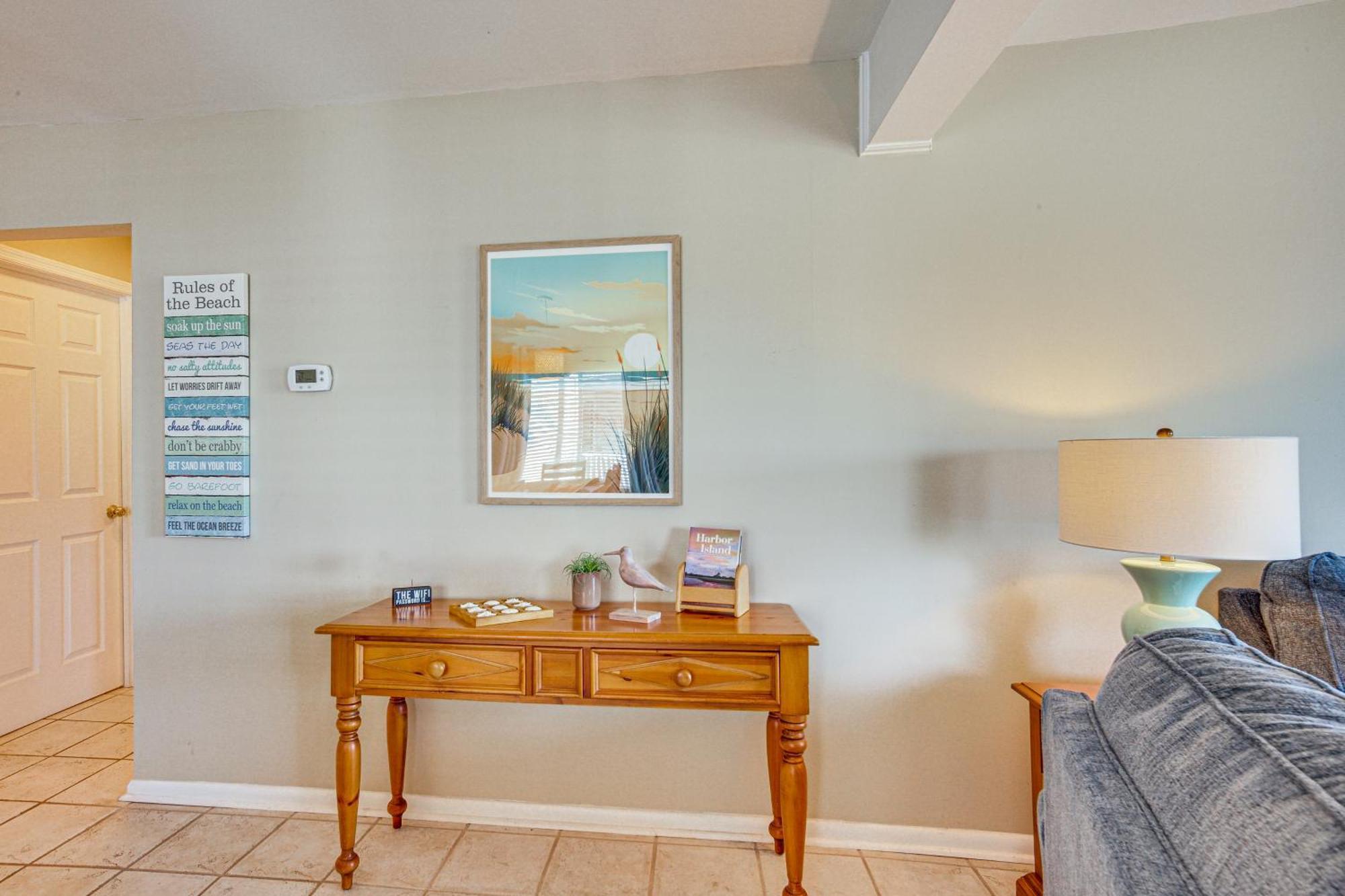 Harbor Island Condo With Deck - Steps To Beach! Oceanmarsh Subdivision Zewnętrze zdjęcie