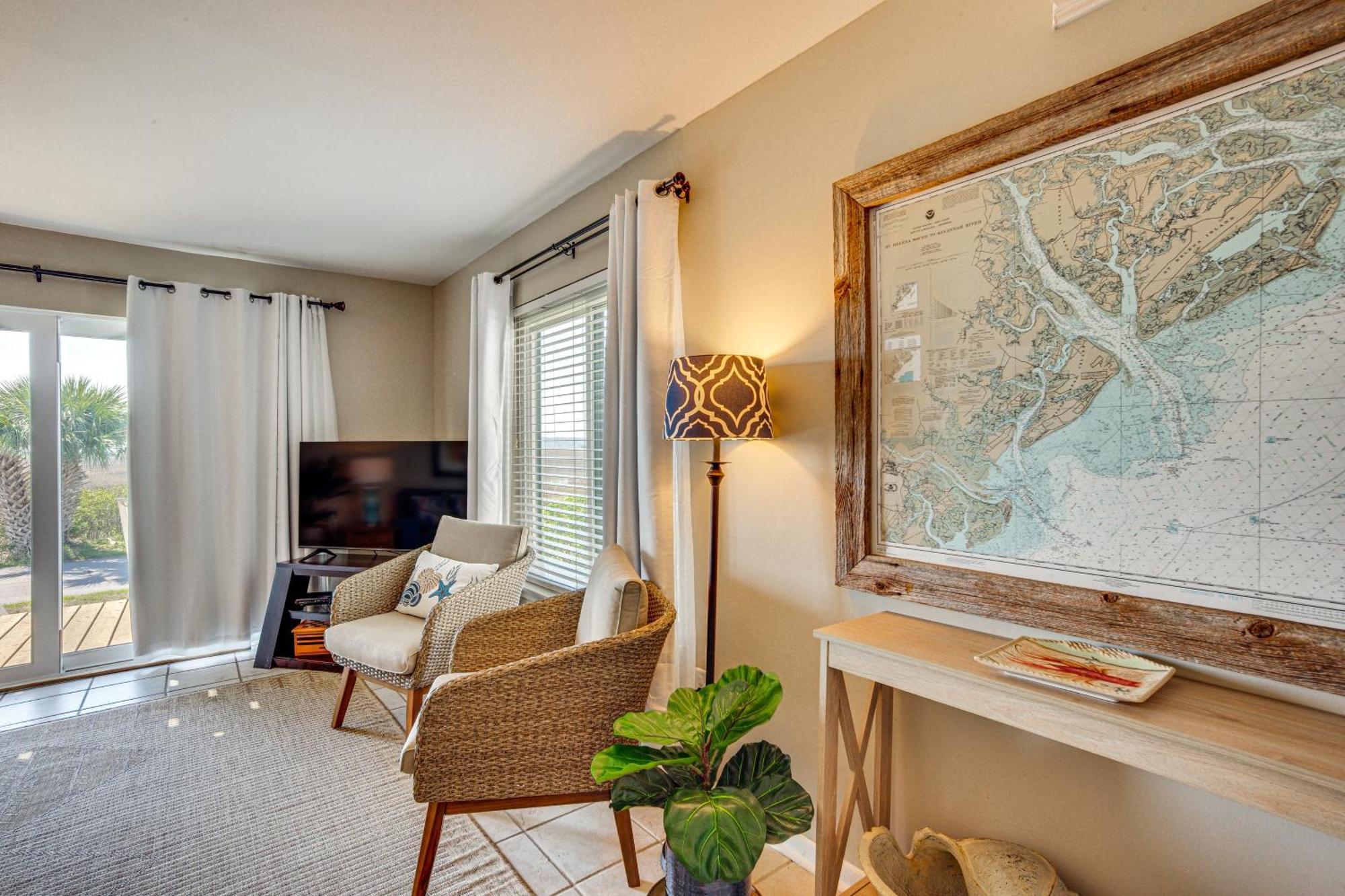 Harbor Island Condo With Deck - Steps To Beach! Oceanmarsh Subdivision Zewnętrze zdjęcie