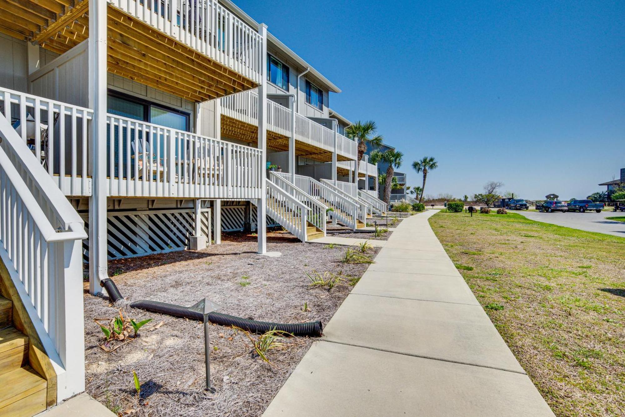Harbor Island Condo With Deck - Steps To Beach! Oceanmarsh Subdivision Zewnętrze zdjęcie